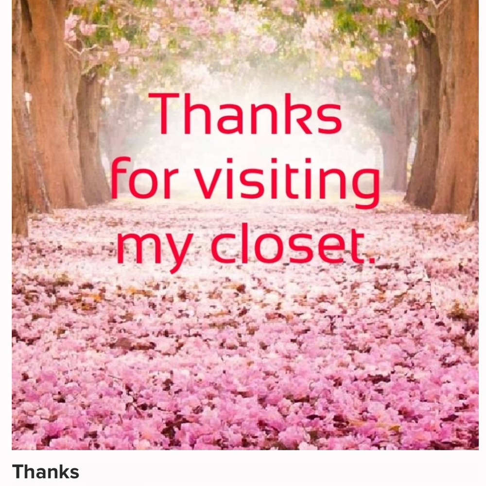 Just a really big “THANK YOU”